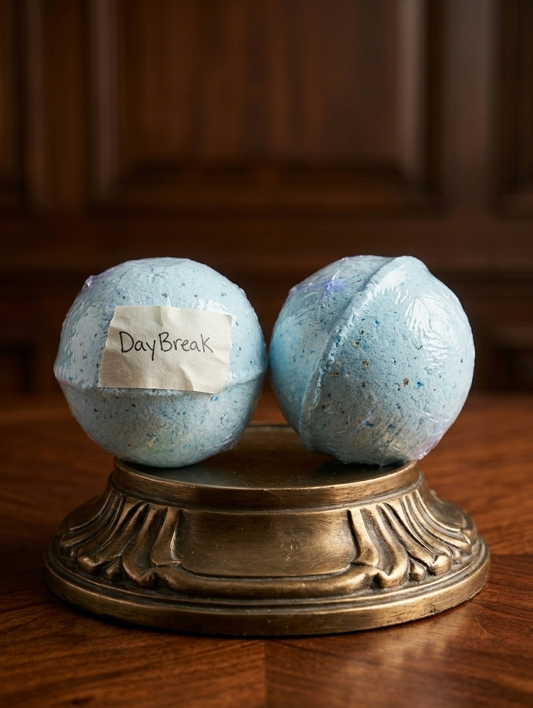 Daybreak Bath Bomb - Bergamot, Blue Amber & Aquatic Musk